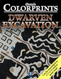 Øone's Colorprints #7: Dwarven Excavation