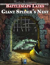 Battlemaps Lairs: Giant Spider's Nest
