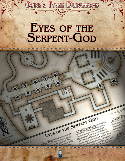 0one\'s Page Dungeons: Eyes of the Serpent-God