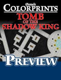 Øone's Colorprints #1:(preview) Tomb of the Shadow King