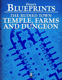 Øone\'s Blueprints: The Ruined Town, Temple, Farms and Dungeon