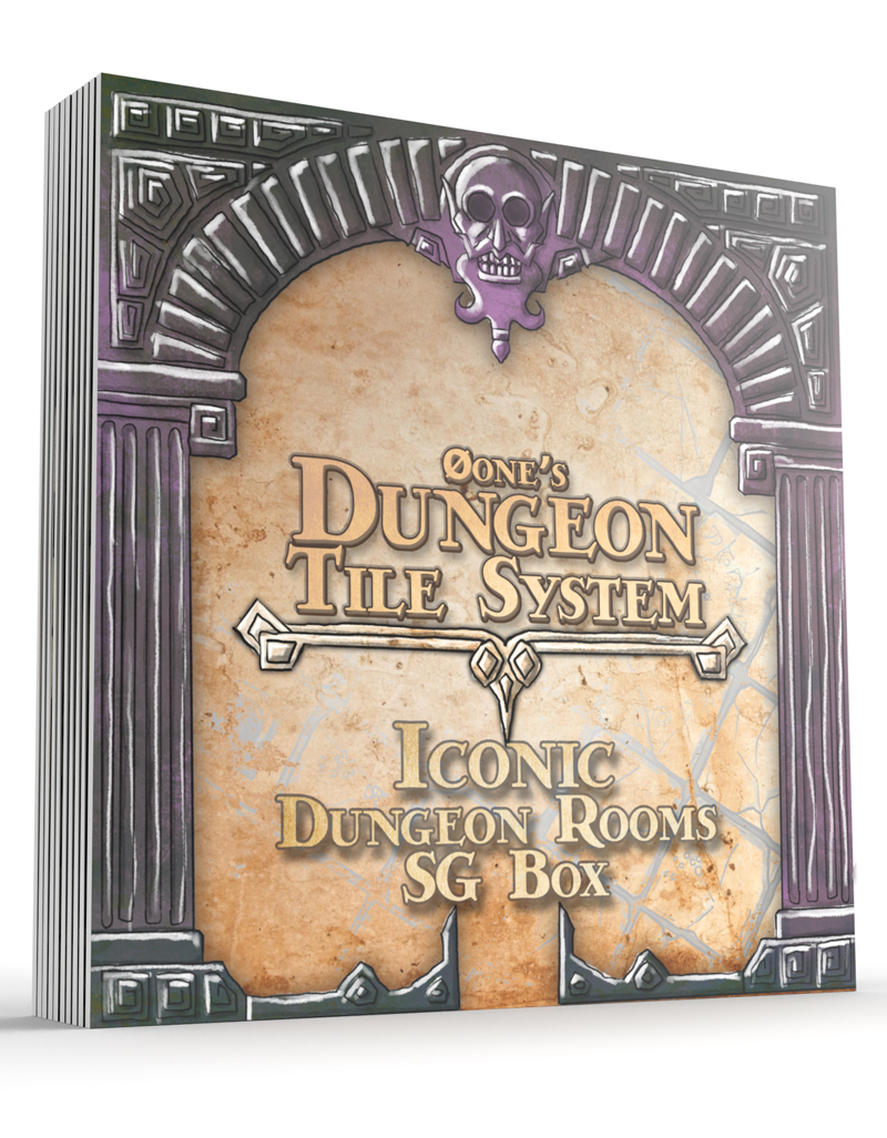 Dungeon Tile System -  A&C - Iconic Dungeon Rooms - SG Box
